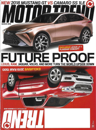 MOTOR TREND 2018 MAR - SS 1LE vs GT PERF PACK, VW ID BUZZ
